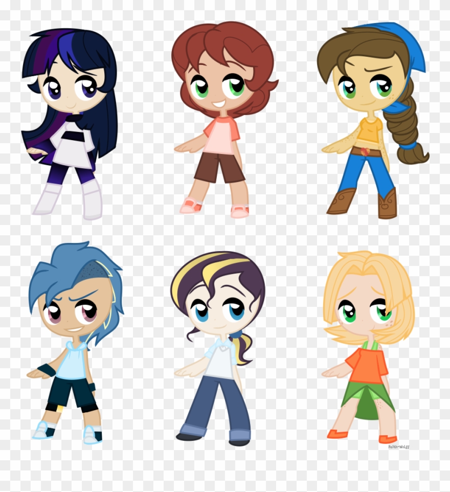 Humanized Ng Mane 6 By Faith-wolff - Cartoon Clipart