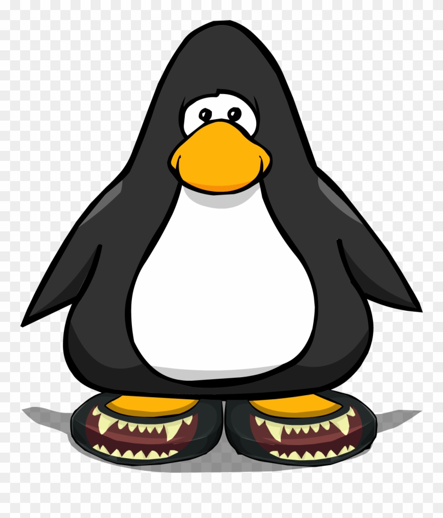 Snapper Slippers On A Player Card - Club Penguin Clipart