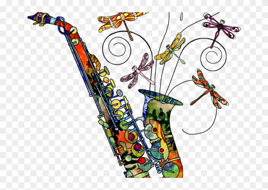 Happy Birthday Jazz Images - Imagenes De Saxofon Animadas Clipart