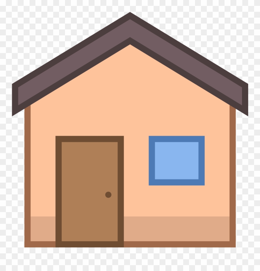 Exterior Icon - House Clipart
