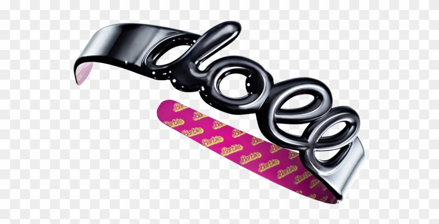 Barbie Gold Make-up Bag Complete With A Crystallized - Headphones Clipart