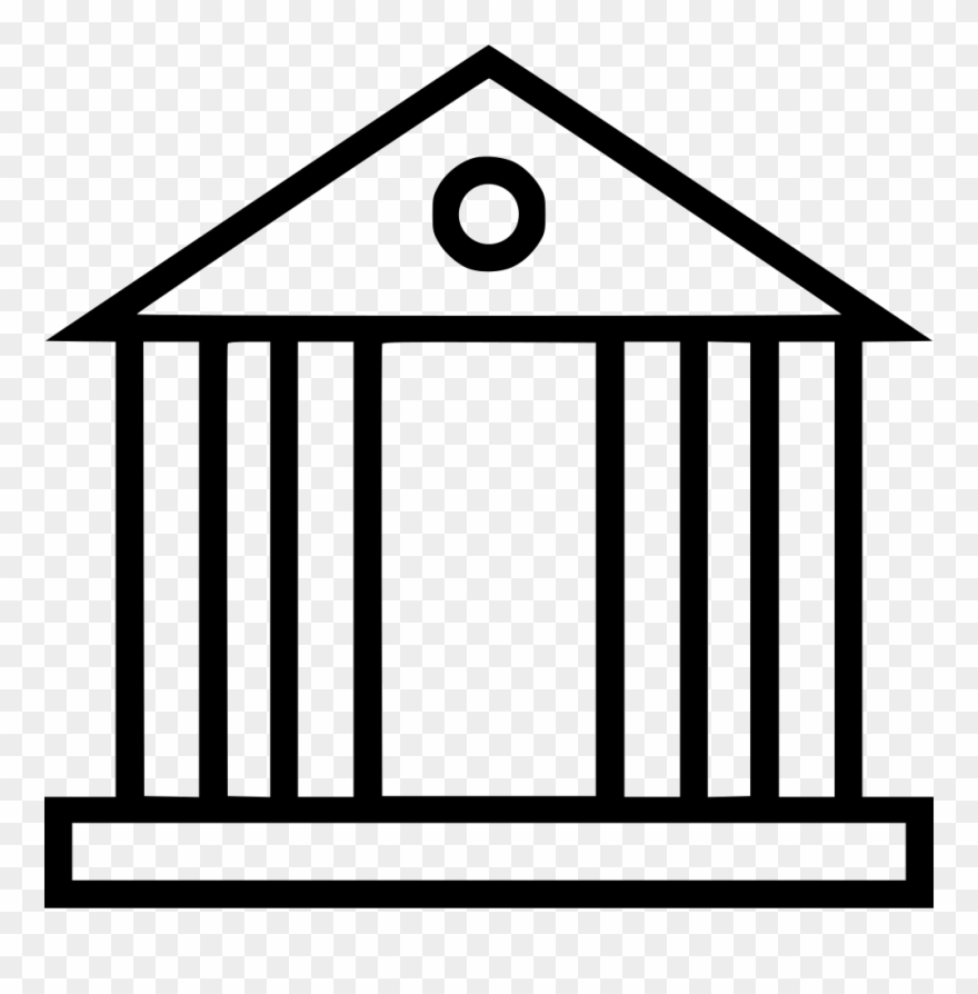 Bank Building Banking Online Comments - Icon Bank € Clipart