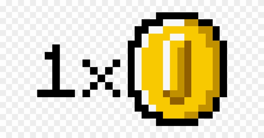 One Coin For One Game - Arcade Coin Png Clipart