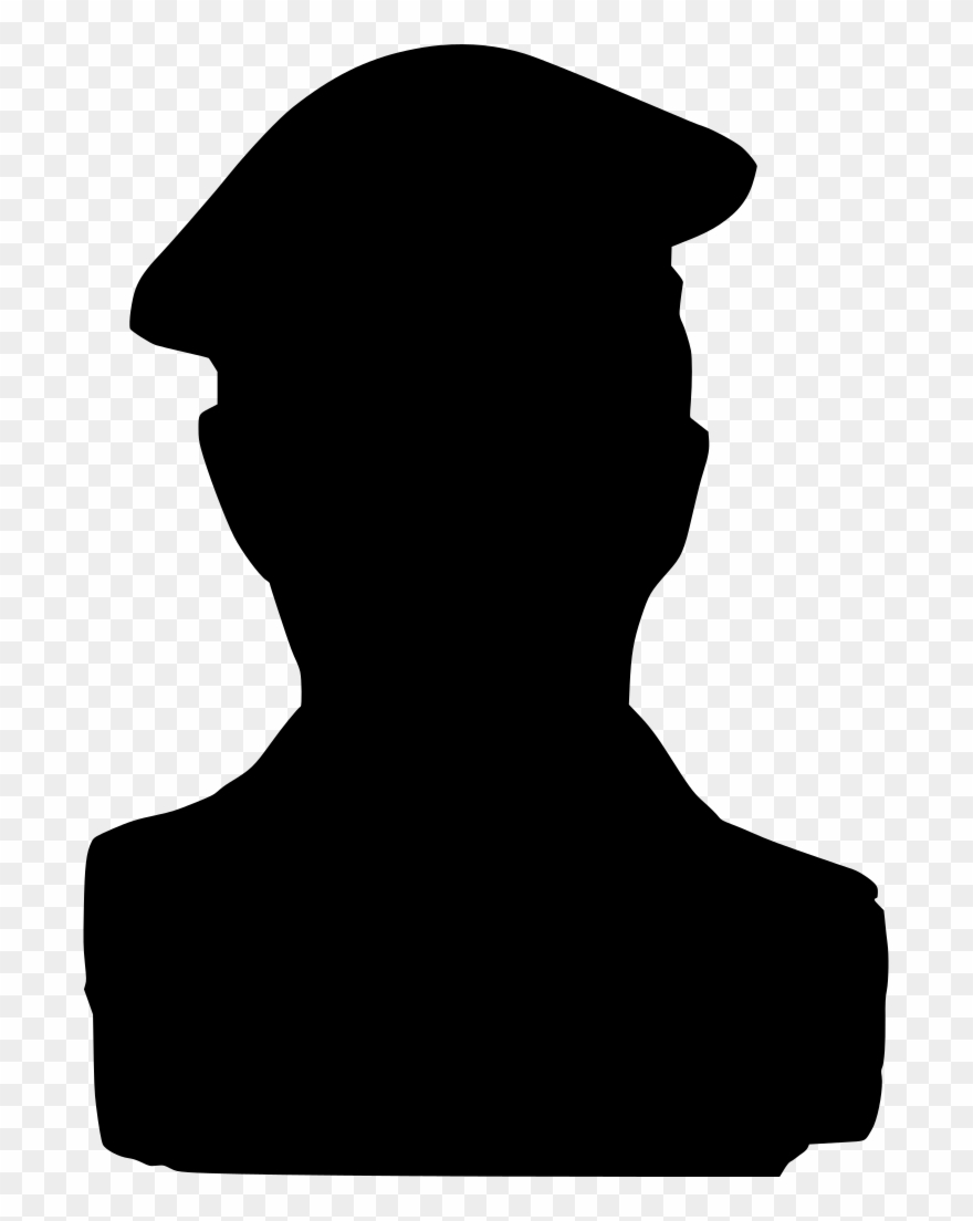 Download Png - Bald Man Silhouette Clipart