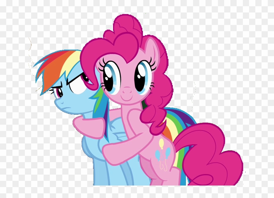 Uploaded - Rarity And Pinkie Pie Clipart