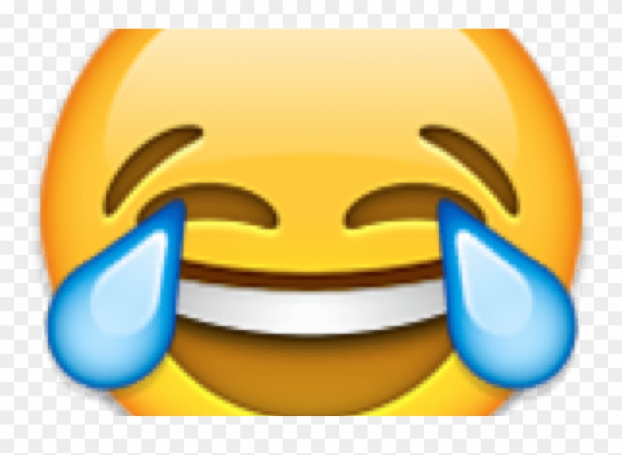 Oxford Dictionaries Word Of The Year Is Not A Word - Laughing Emoji Clipart