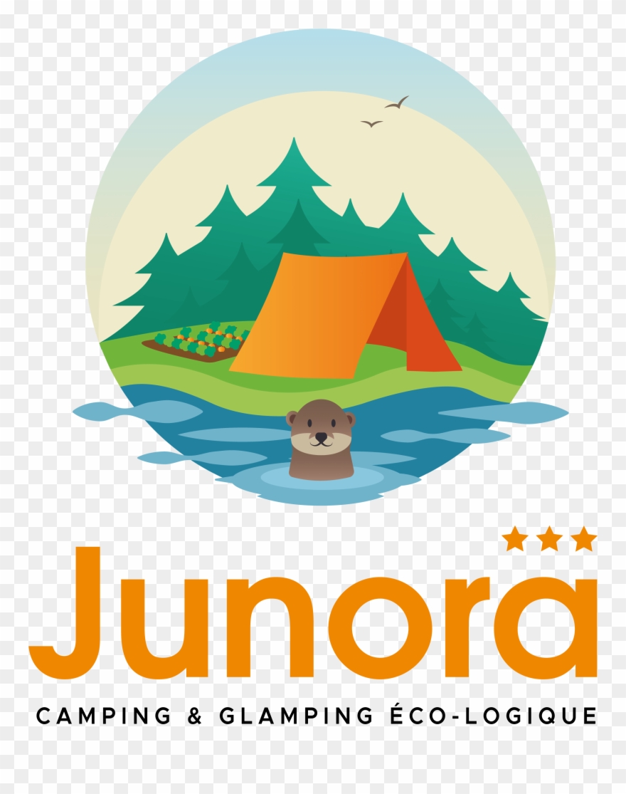Junora Logo Met Otter - Poster Clipart
