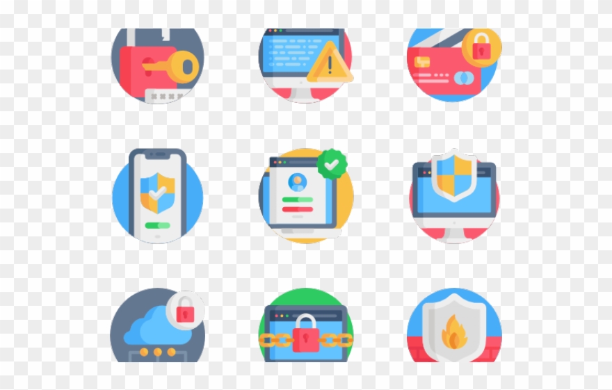 Security Shield Clipart Outline - Png Download