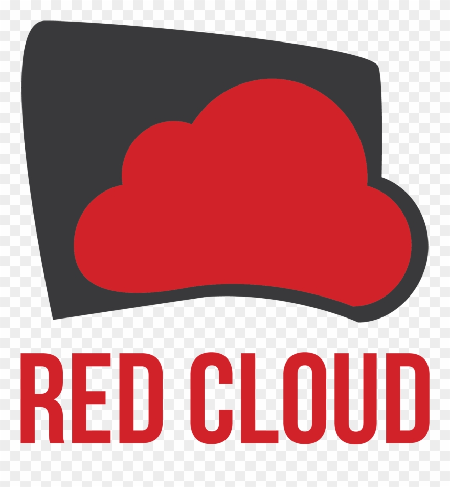 Red Cloud Clipart Png - Red Cloud Logo Transparent Png