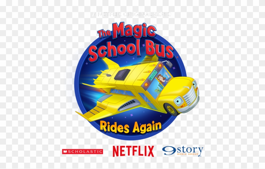 Way Clipart Class Register - Magic School Bus Rides Again Draw - Png Download