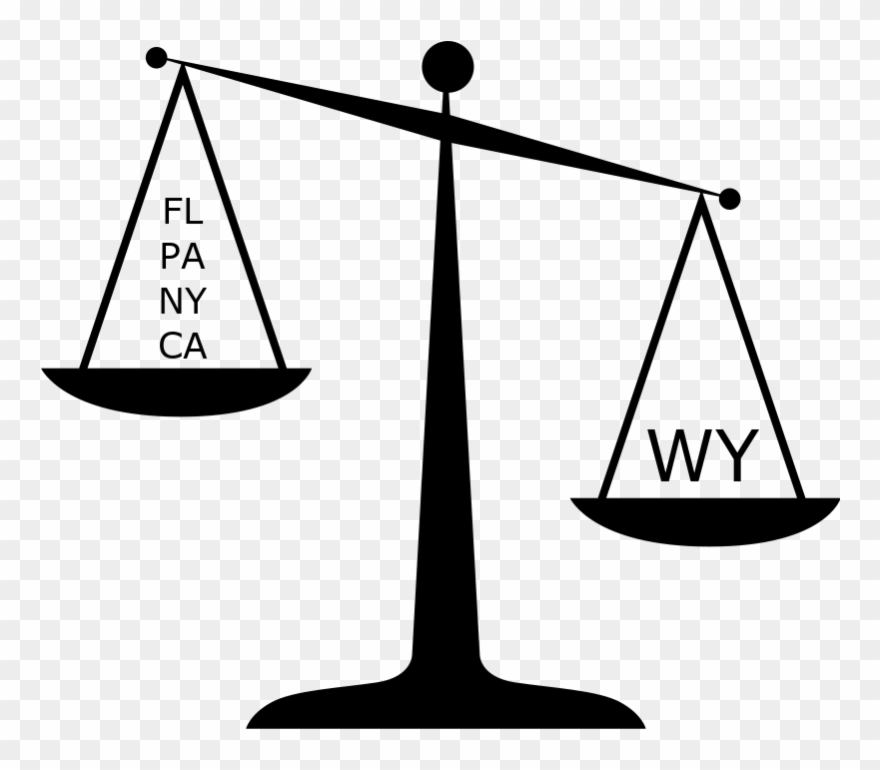 Uneven Scale Of Justice Clipart