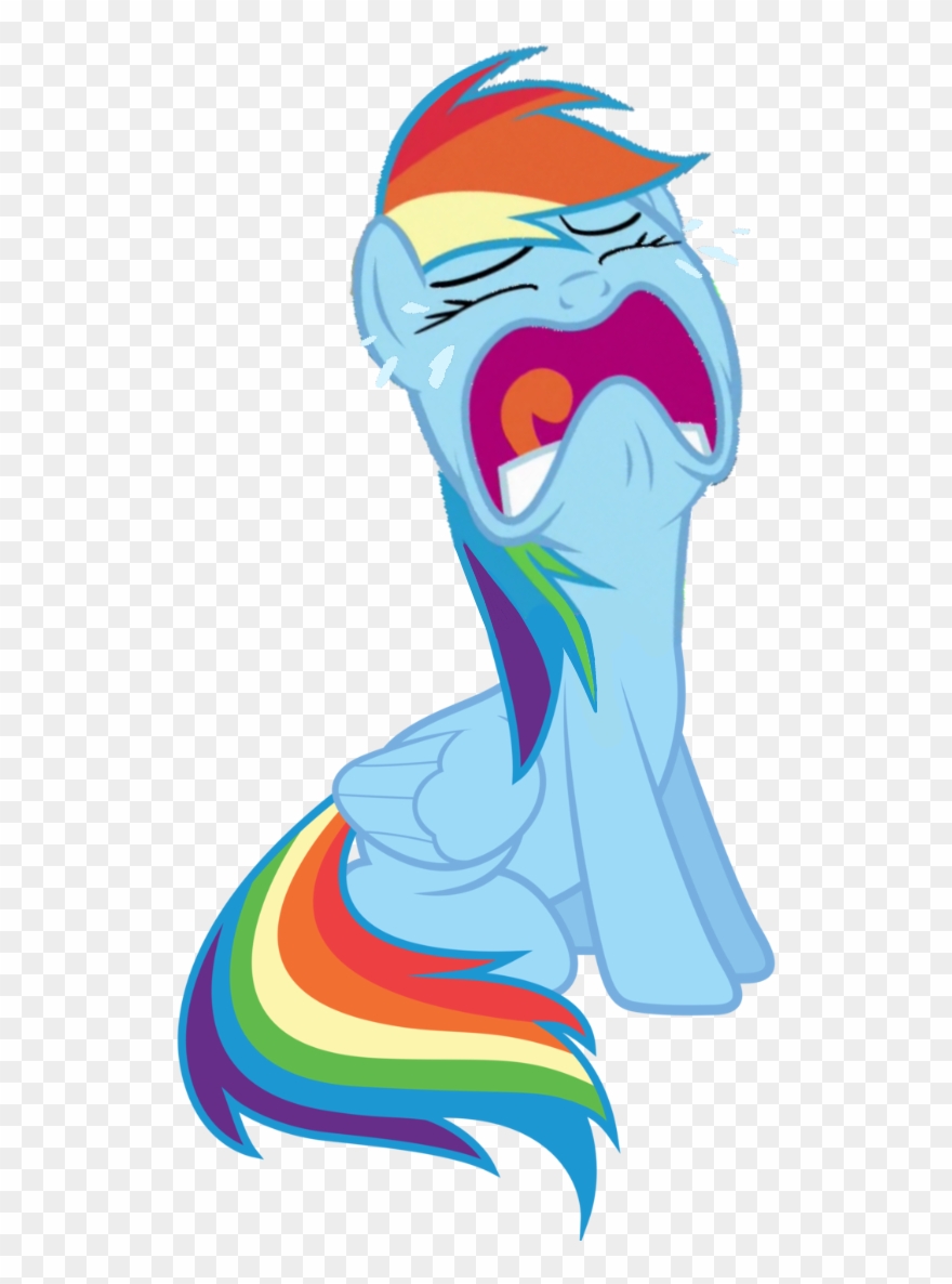Uploaded - Rainbow Dash Confused Clipart