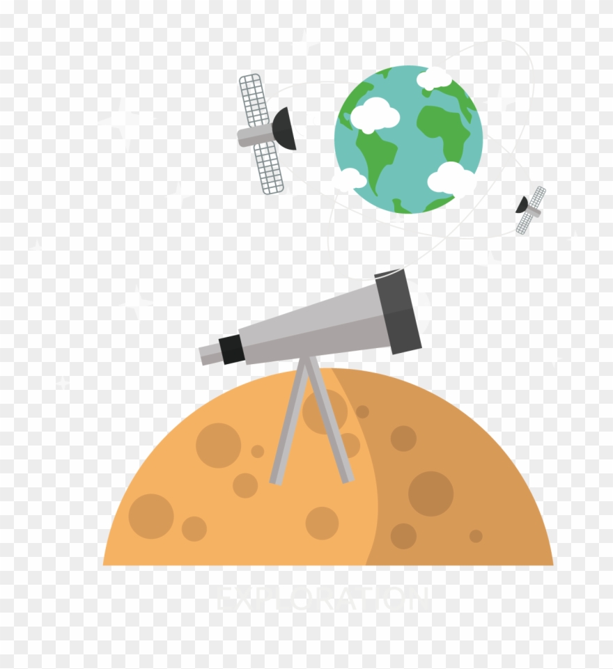 Astronomy Clip Art Moon Space Illustration - Transparent Clip Art Pics Egyptian Astronomy - Png Download