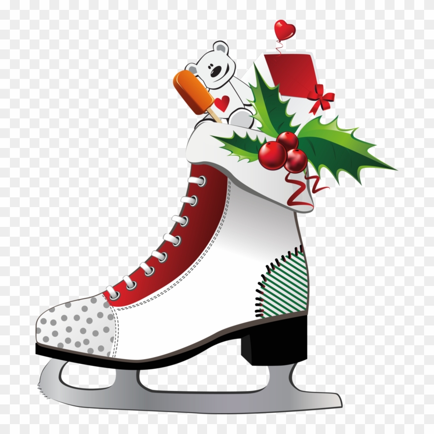 Figure Skates Clip Art - Кататься На Коньках Клипарт Пнг - Png Download