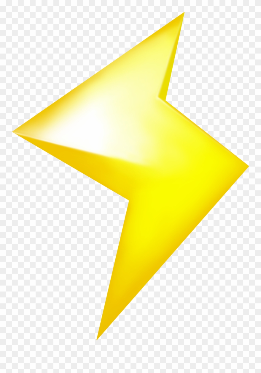 Clipart Lighting Bolt - Mario Kart Lightning Png Transparent Png