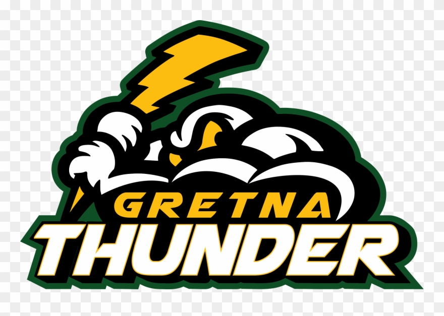 Gretna Thunder Logo Clipart