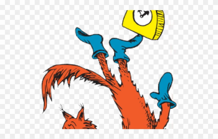 Character Clipart Dr Seuss - Fox In Socks - Png Download