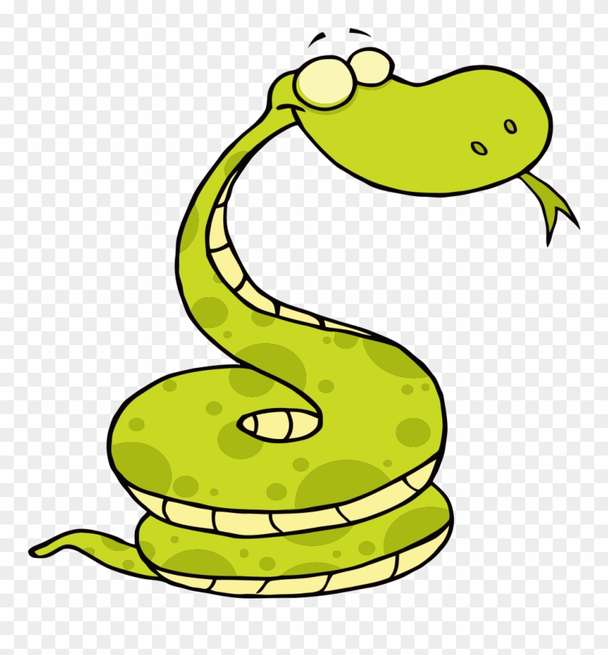 Snake Vipers Clip Art - Viper Cartoon - Png Download