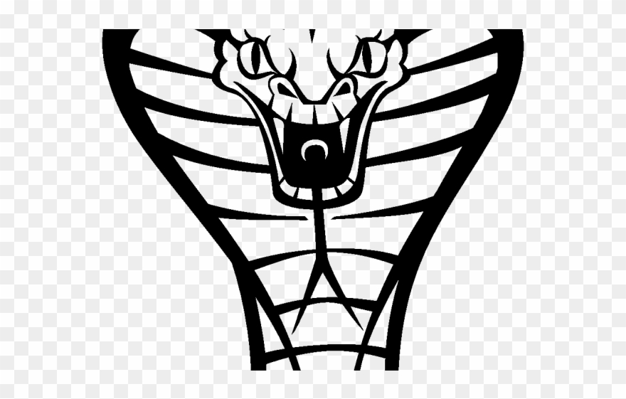 Serpent Clipart Snake Drawing - Easy Drawing Of Snake Head - Png Download