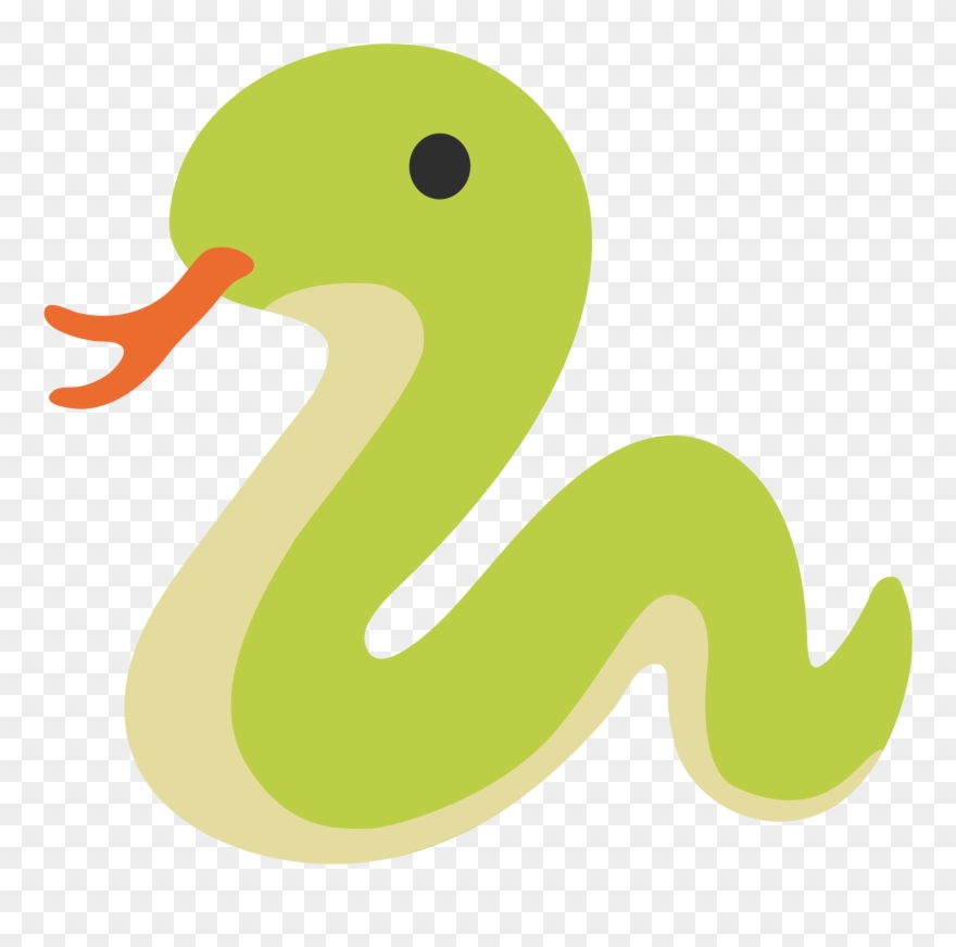 2000 X 2000 8 - Google Snake Emoji Clipart (#3425652) - PinClipart