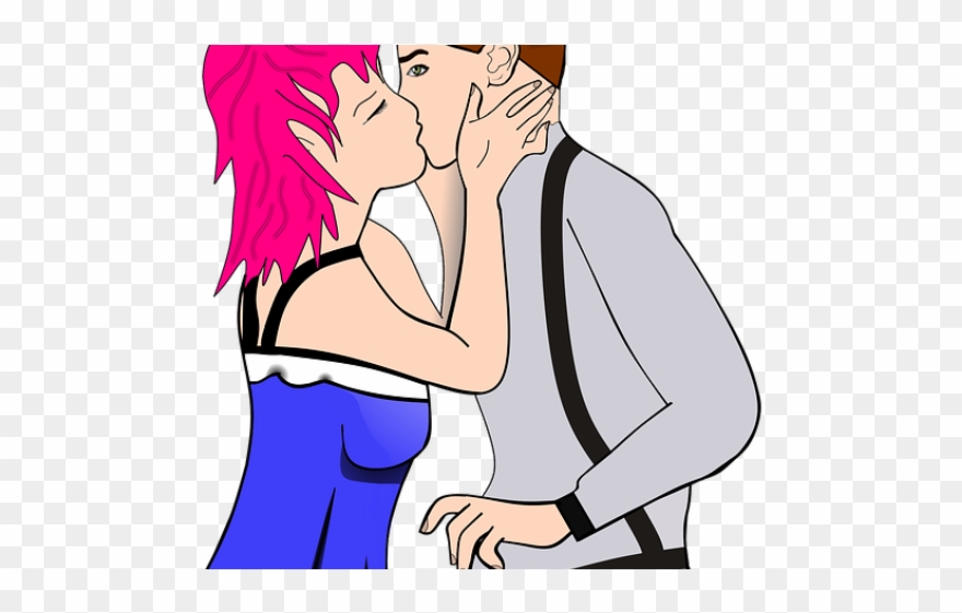 Kisses Clipart Smooch - French Kiss Kaise Hota - Png Download