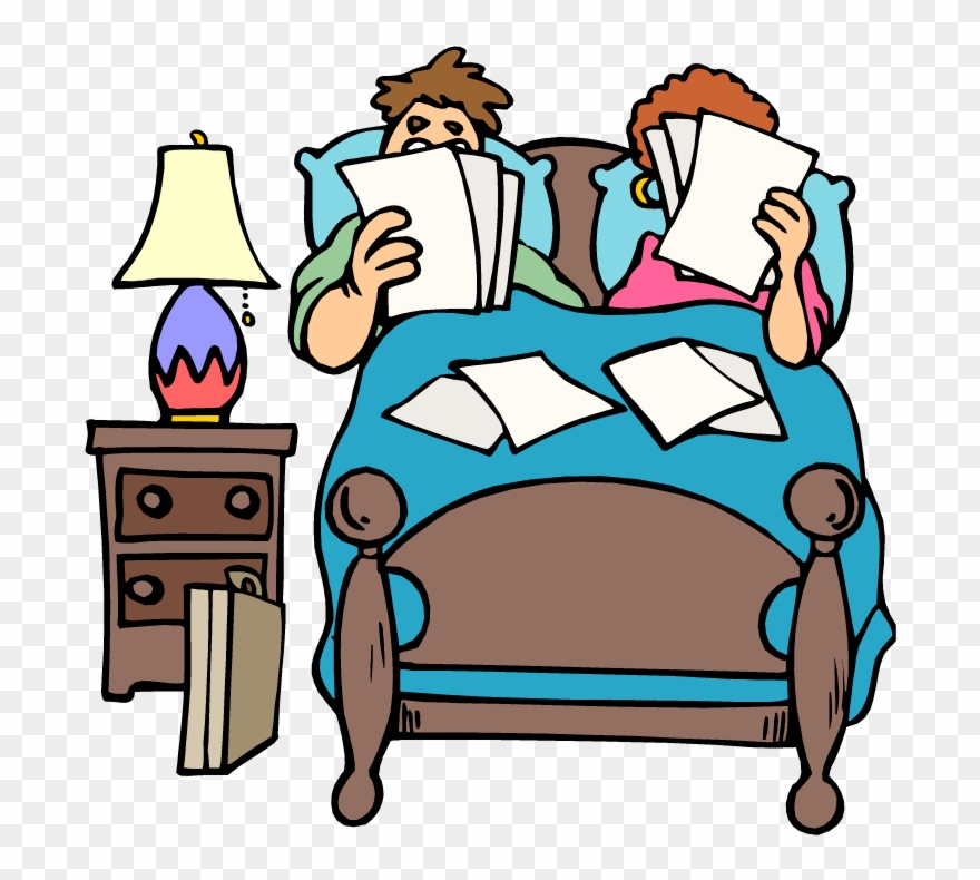 Clipart Of Bedroom, Getting And Someone - Png Download