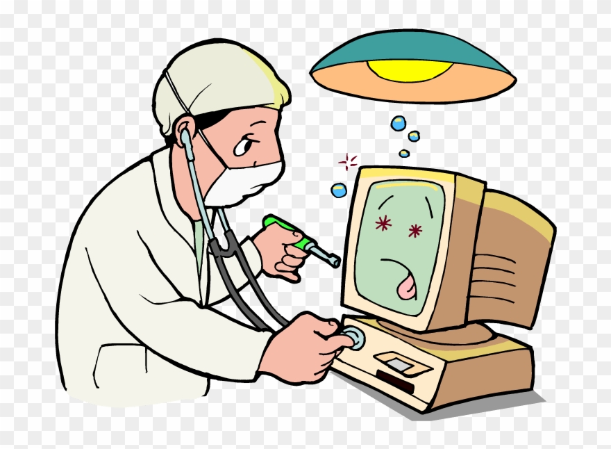 Mi Computadora No Funciona Clipart
