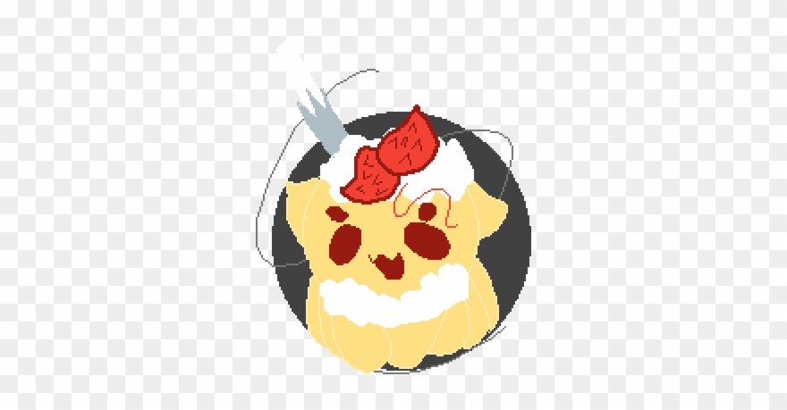 Strawberry Shortcake - Illustration Clipart