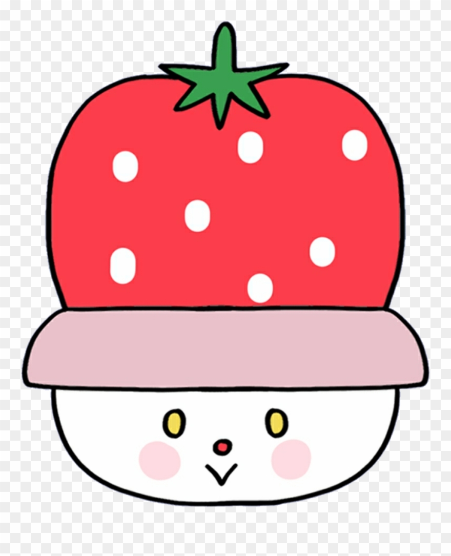 Strawberry Sticker Clipart