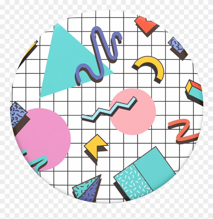 Memphis Multi, Popsockets - Popsockets Memphis Clipart