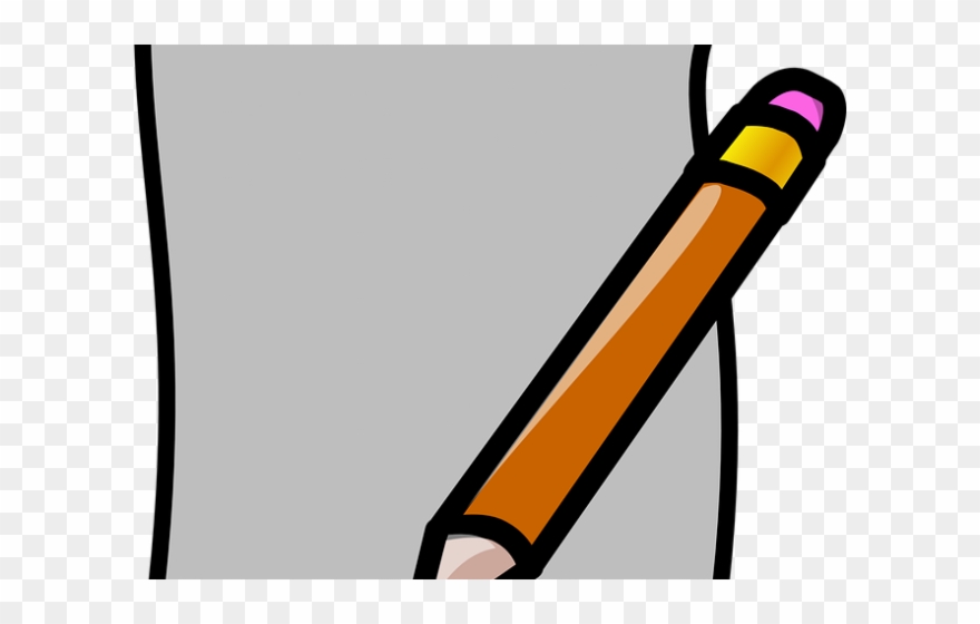 Pencil Clipart Papers - Pencil And Paper Png Transparent Png