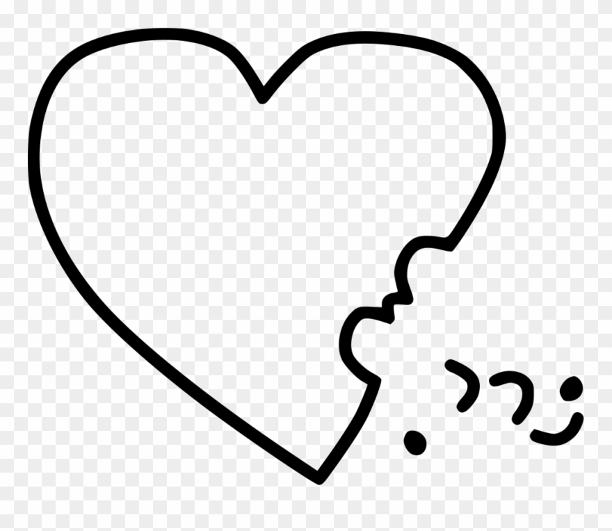 Heart Cake Chocolate Bite Celebrate Comments - Heart Clipart