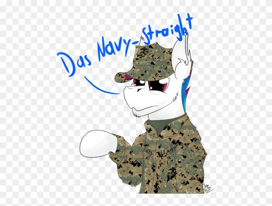 Kamithepony, Dasgay, Marines, Military, Navy, Oc, Oc - Illustration Clipart