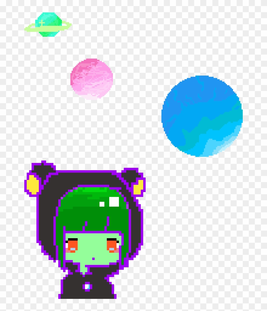 Little Cute Alien - Illustration Clipart