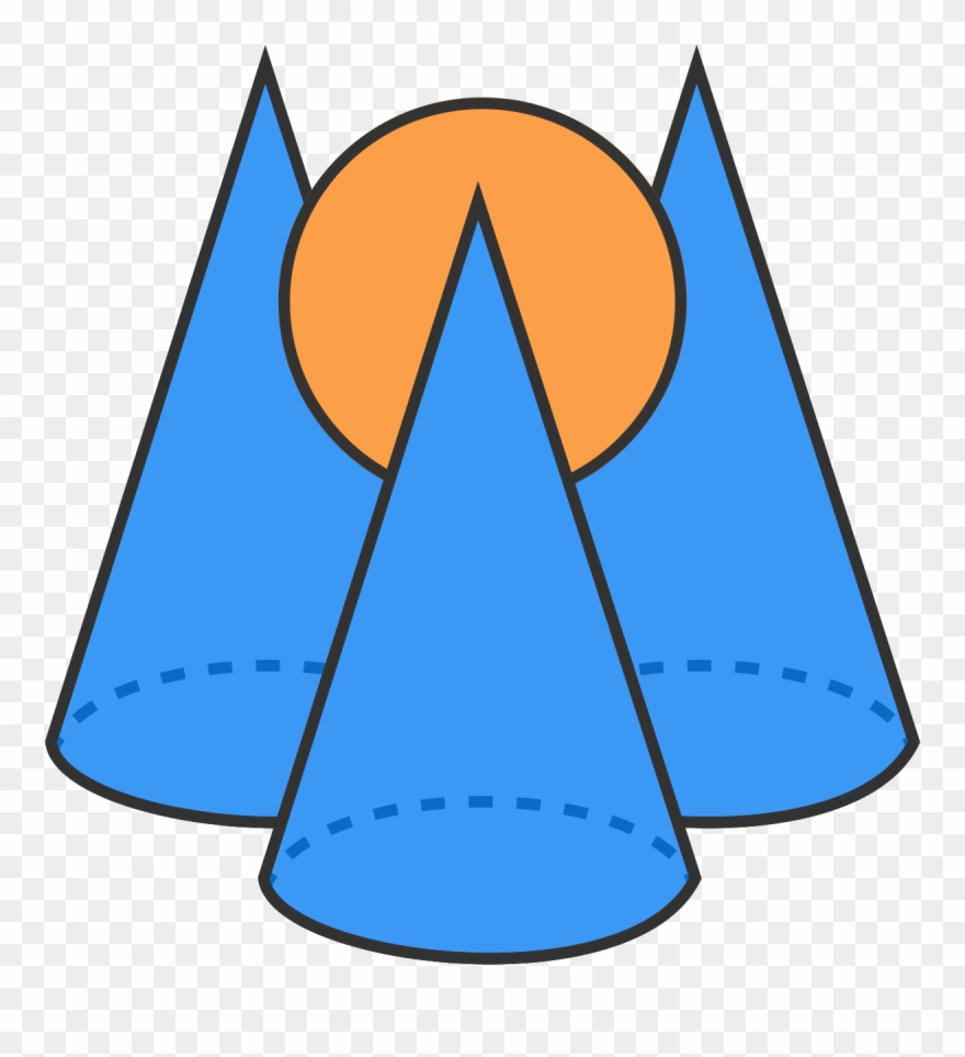 Sphere Clipart Cone - Png Download