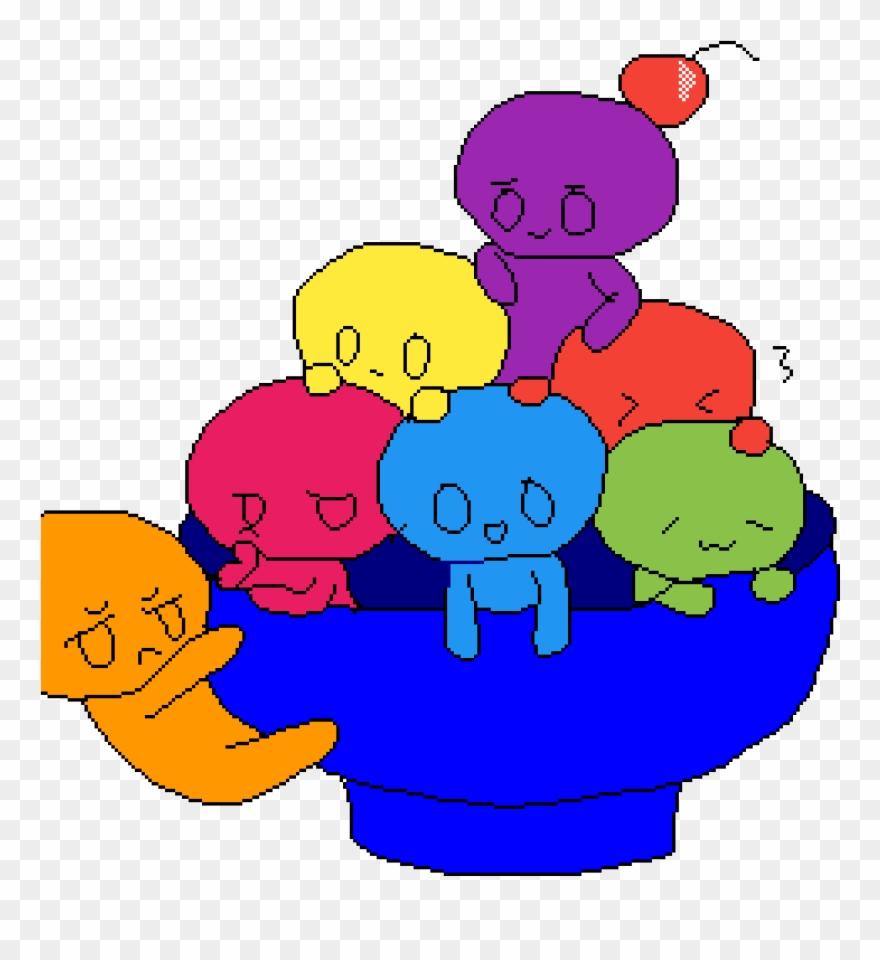 Adorable Chibi Sundae Clipart