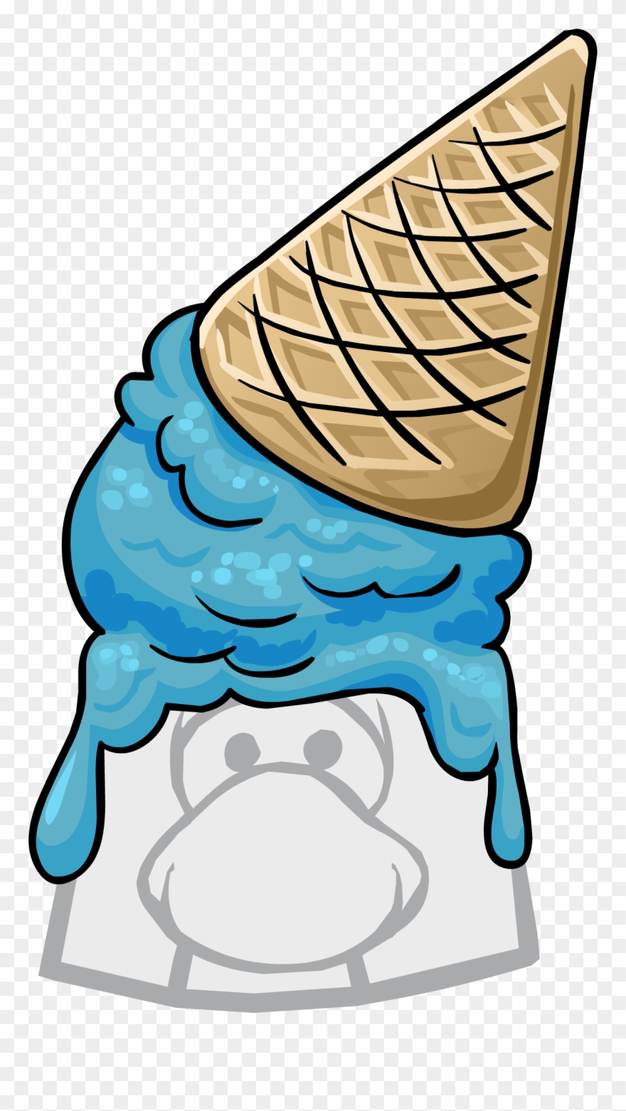 The Sundae Surprise - Club Penguin Big Wig Clipart