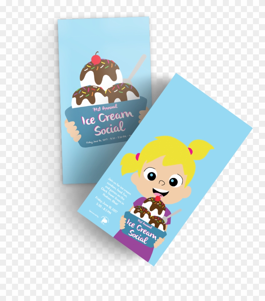 To Advertise For The Event As Well As Two Small Web - Cartoon Clipart