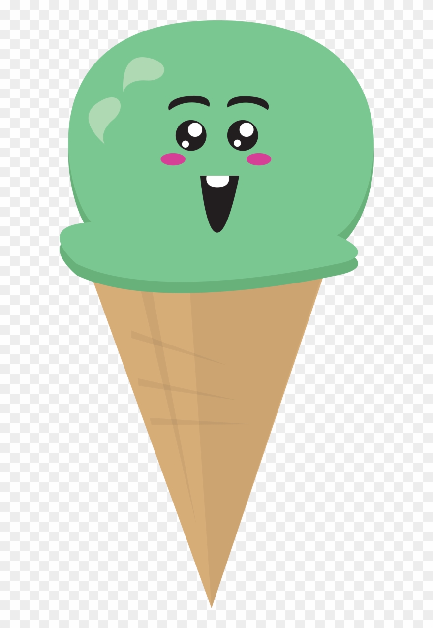 Icecream Cupcake Cookie Cakepop Kawaiikakes - Ice Cream Cone Clipart