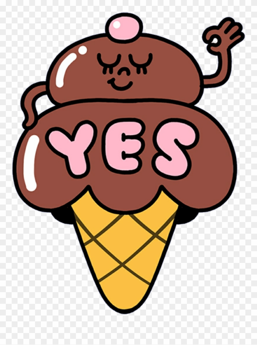 Icecream Sticker - รองเท้า ใส่ ทะเล Clipart