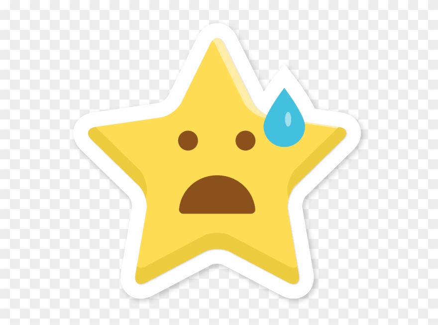 Kawaii Star Shook Clipart