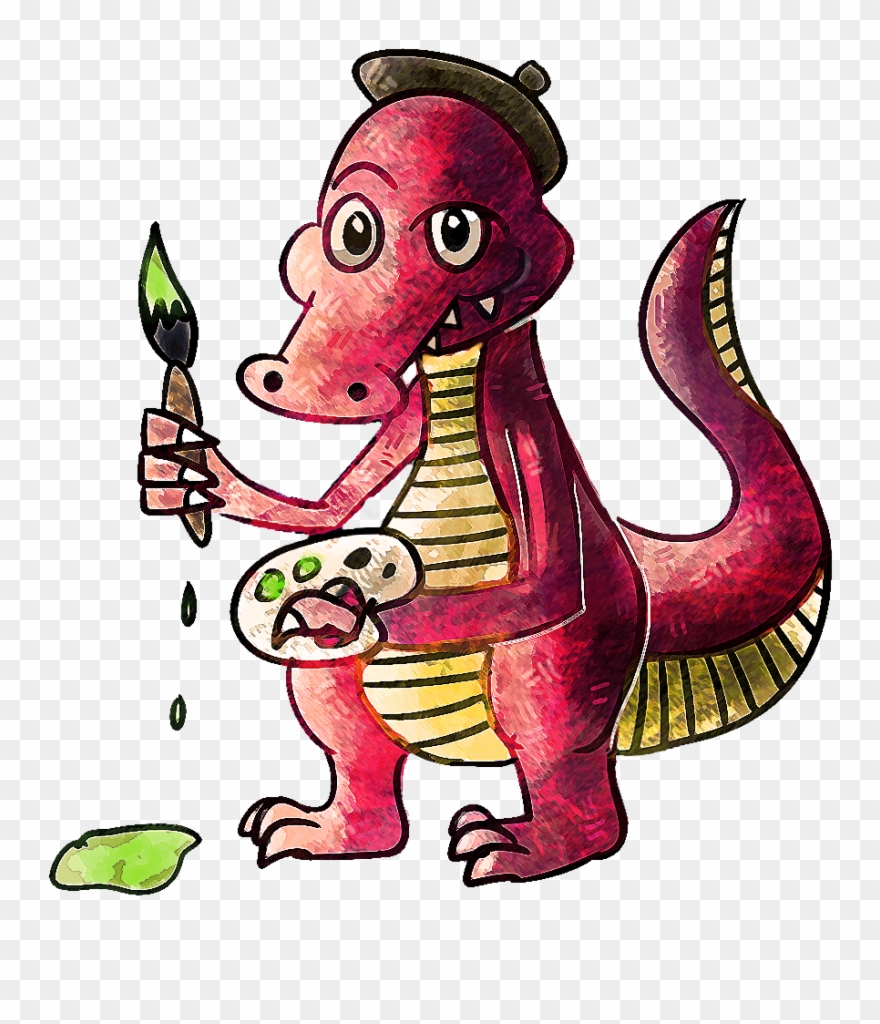 Schule Donavitch - Links Awakening Hippo Painting Clipart