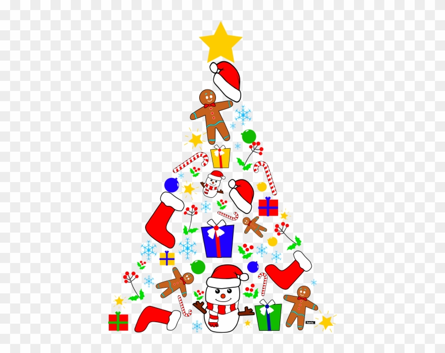 Unsere Farben - Christmas Tree Clipart