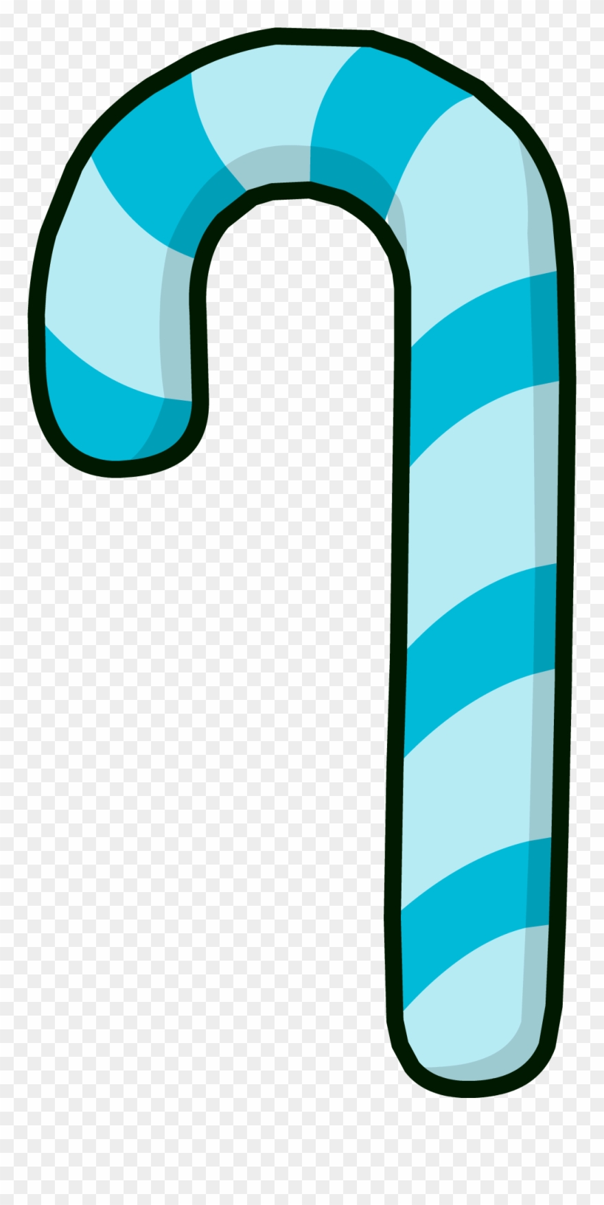Ice Candy Cane Clipart
