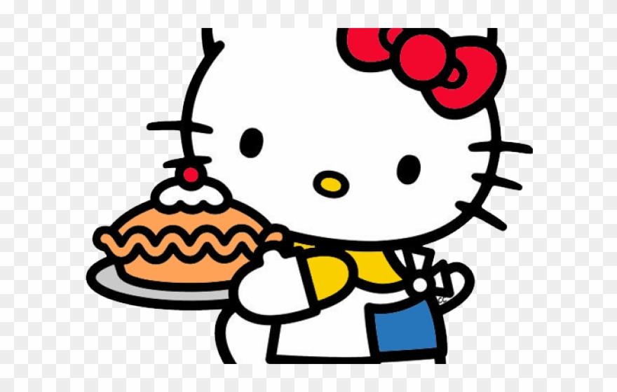 Hello Kitty In Color Clipart