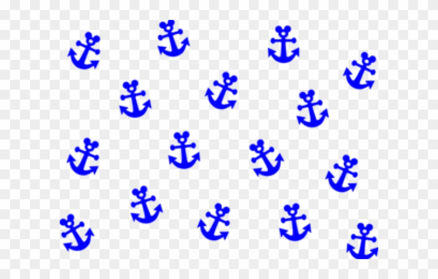 Anchor Clipart Blue Anchor - Blue Anchor Clip Art - Png Download
