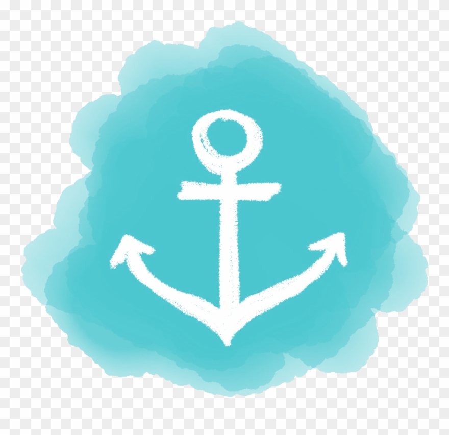 Designed Anchor Clip Art Pictures Blue Anchor Png Download