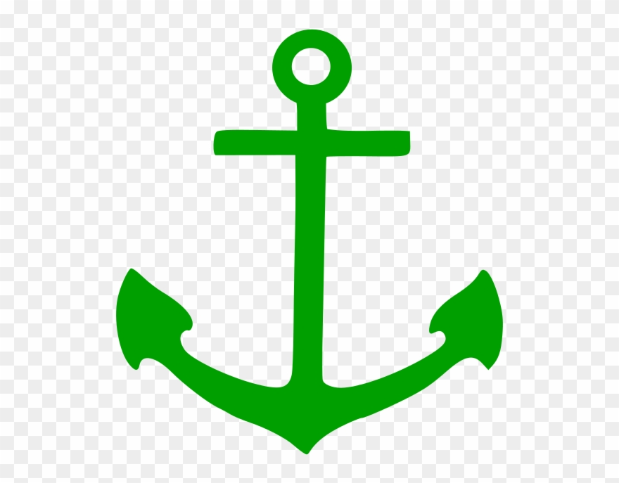 Anchor Pictogram Green - Transparent Background Images Anchor Clipart