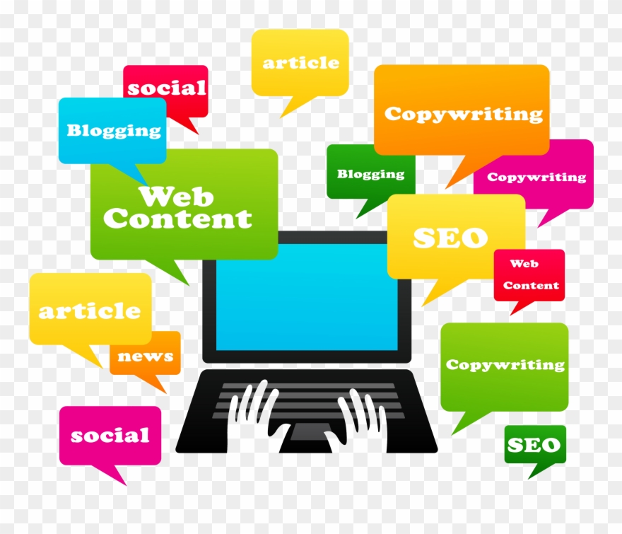 Blog Article Content Writing - Digital Marketing Seo Smo Ppc Clipart  (#3428884) - PinClipart
