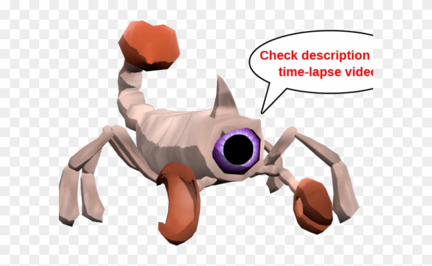 Hermit Crab Clipart Chibi - Cartoon - Png Download